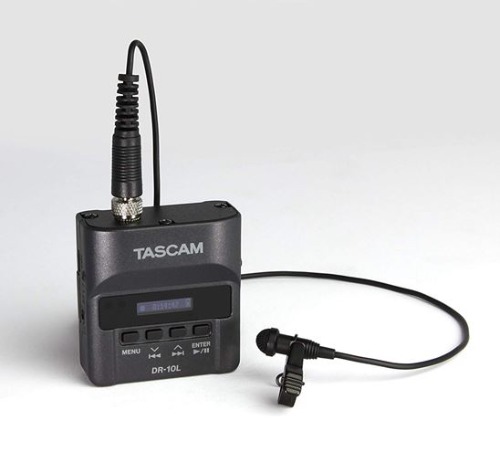 ASMR 핀 마이크 대여-렌탈(포터블 미니 레코더) 타스캠 DR-10L