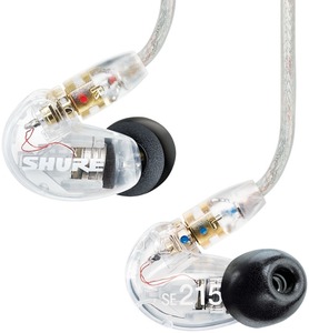 [대여] 슈어 SE215 이어폰 대여/렌탈 인이어 모니터링 (보컬 및 악기 모니터링) 및 일반 컨슈머형 모델명:  SHURE