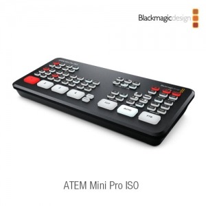 [대여] 블랙매직 ATEM Mini pro ISO / 아템 미니 프로 아이에스오 (멀티뷰.입력 및 출력소스 5개 동시 녹화가능)